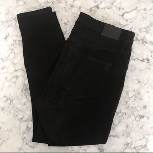 Madewell Black Curvy High-Rise Skinny Jeans
